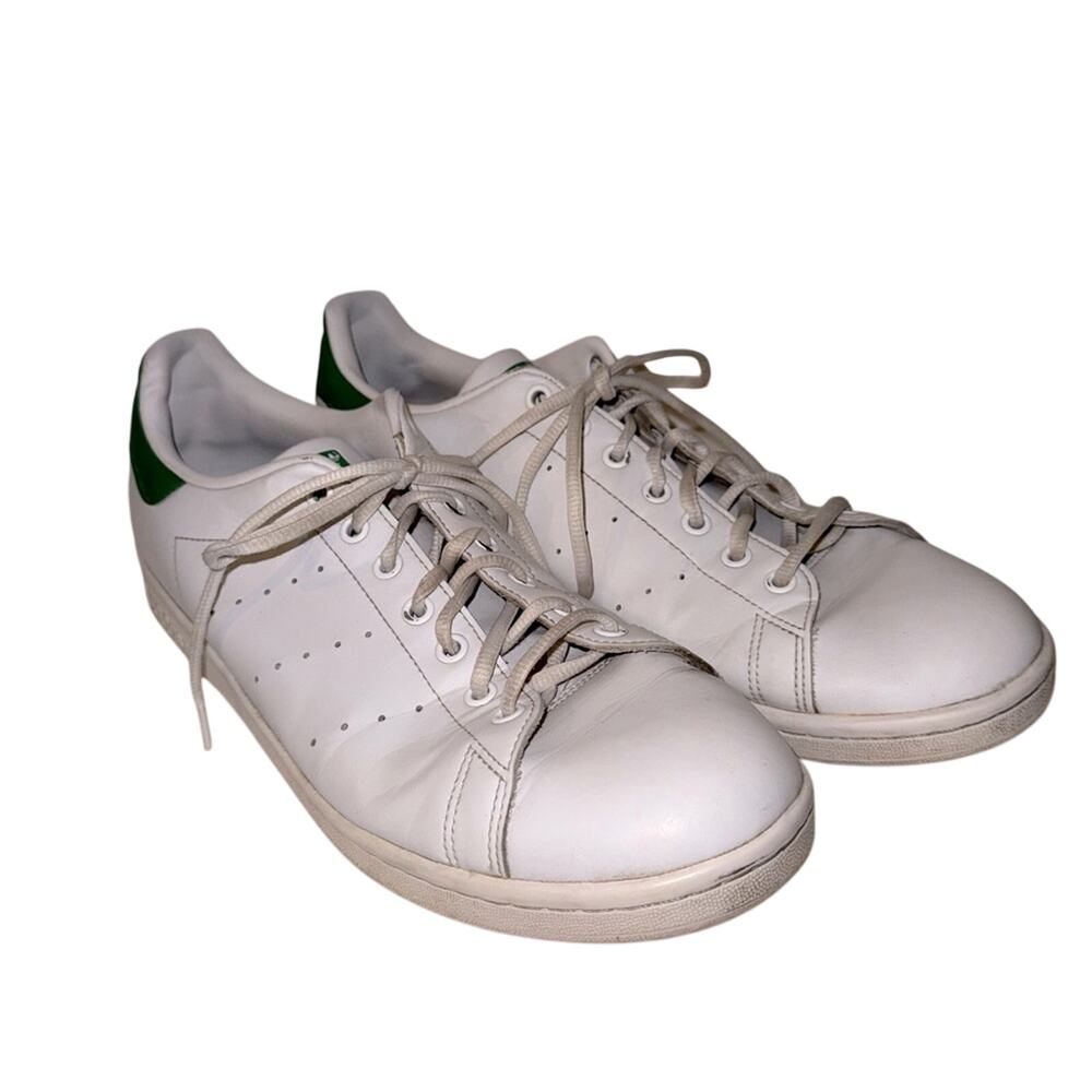 VNTG ADIDAS Stan Smith White and Green Sneakers 12